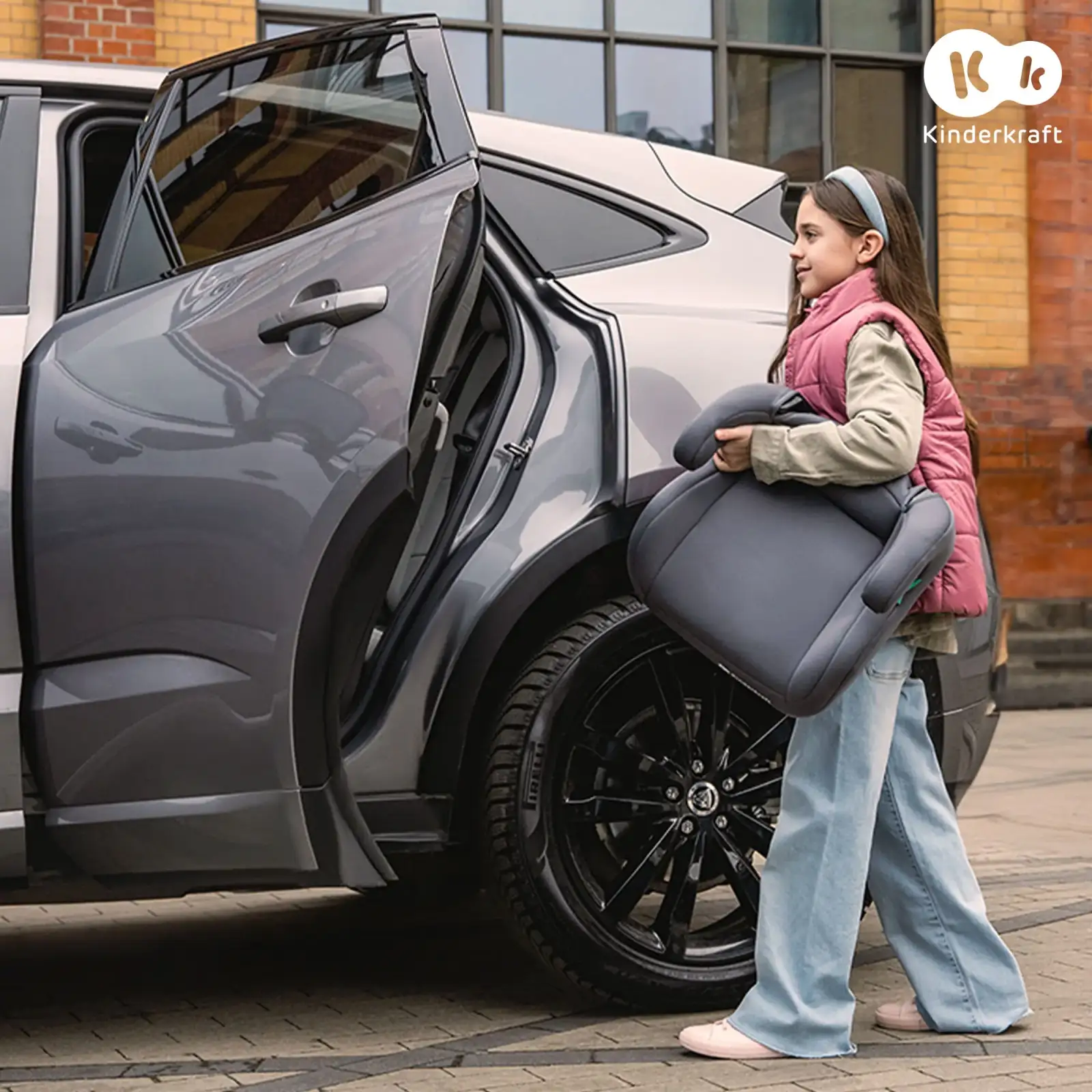 Автокрісло Kinderkraft i-Spark Pink (KCISPA00PNK0000)