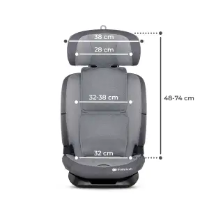Автокресло Kinderkraft Oneto3 i-Size Cool Grey (KCONE300GRY0000)