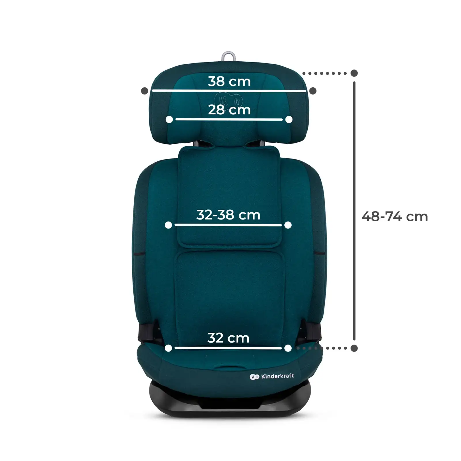 Автокресло Kinderkraft Oneto3 i-Size Harbour Blue (KCONE300BLU0000)