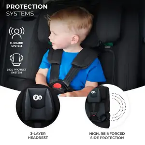 Автокресло Kinderkraft Safety Fix 2 i-Size Grey (KCSAFI02GRY0000)
