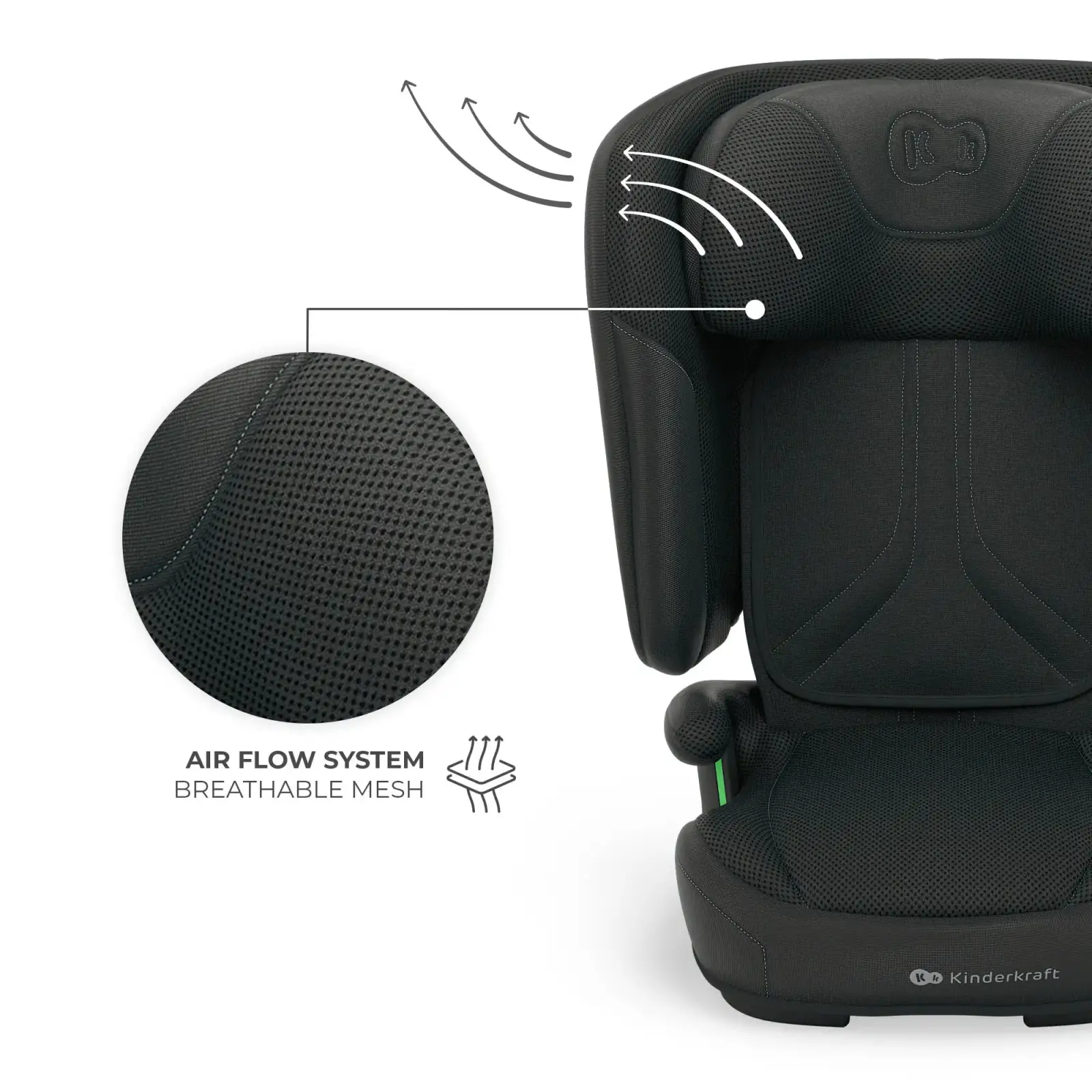 Автокресло Kinderkraft Unity 2 i-Size Black (KCUNIT02BLK0000)
