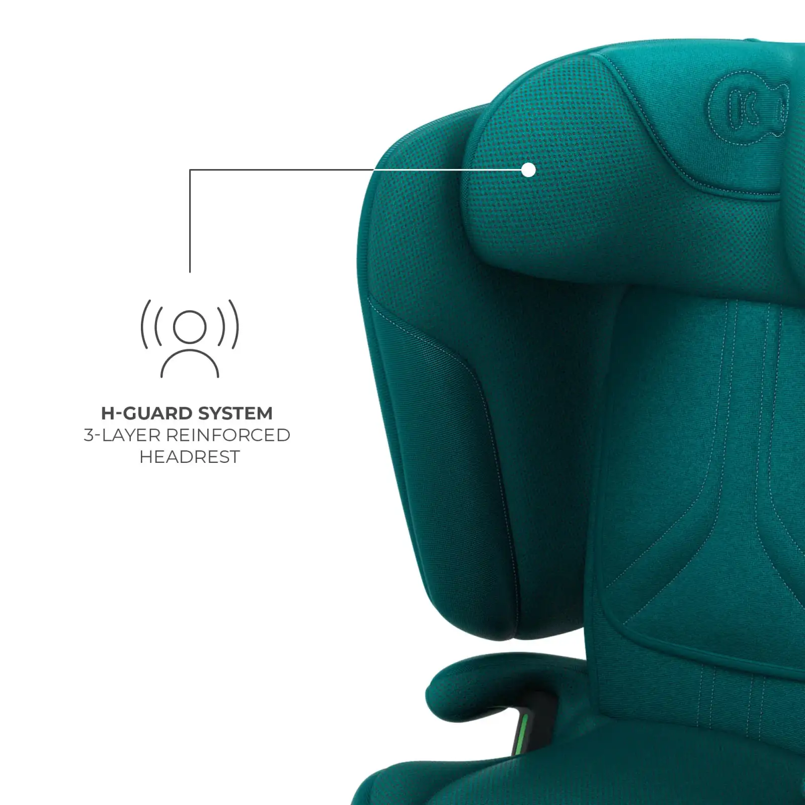 Автокресло Kinderkraft Unity 2 i-Size Green (KCUNIT02GRE0000)