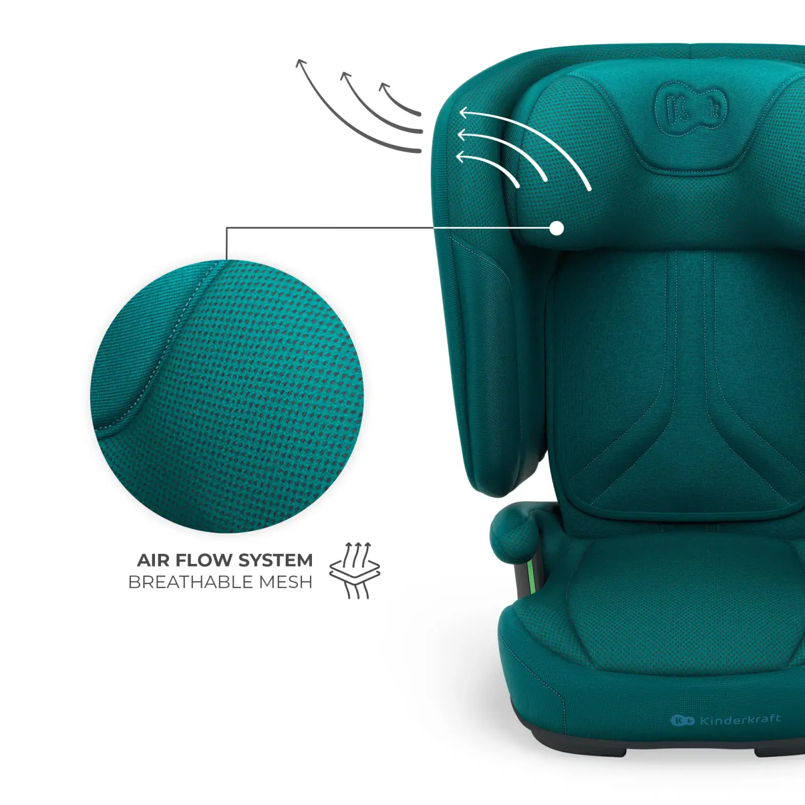 Автокресло Kinderkraft Unity 2 i-Size Green (KCUNIT02GRE0000)