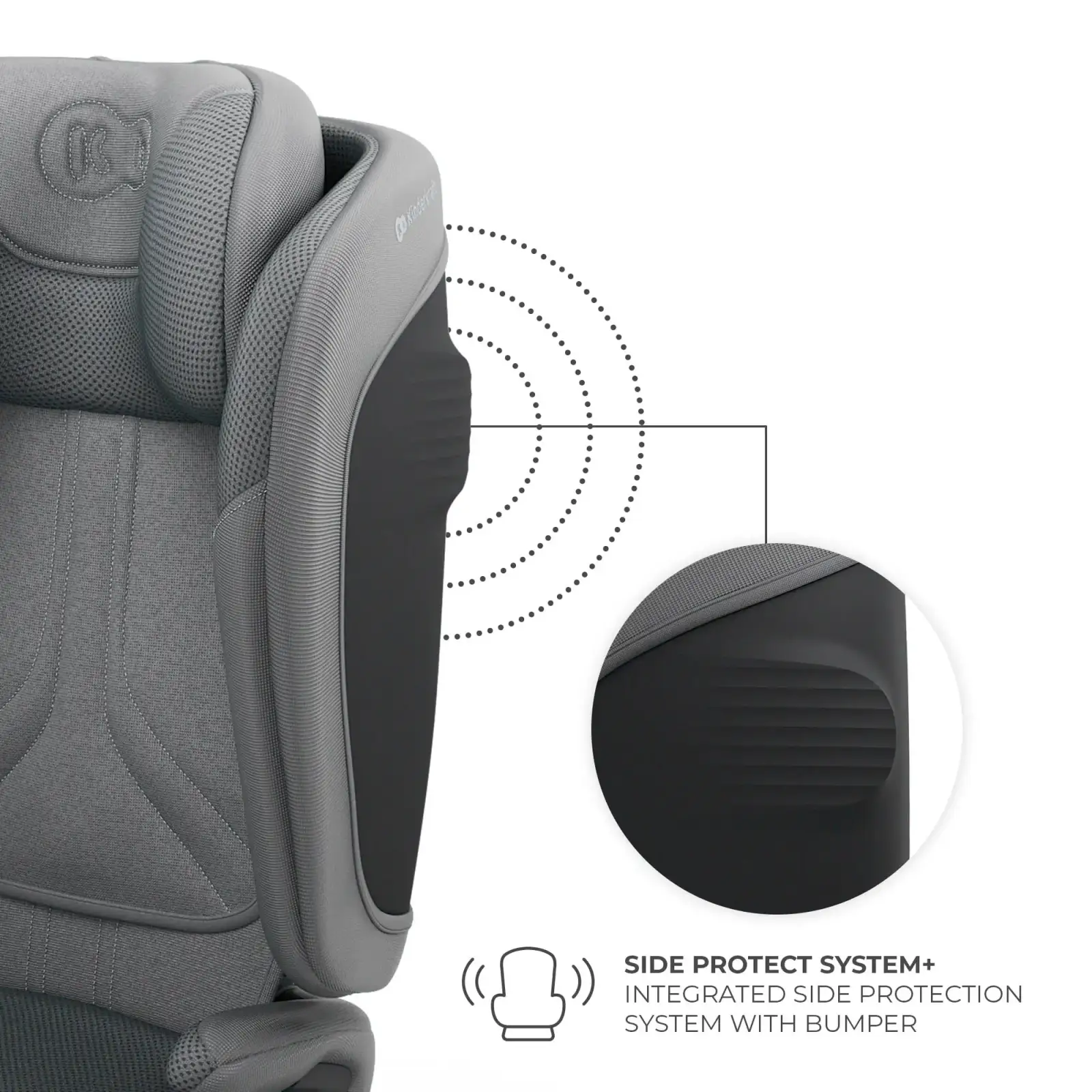 Автокресло Kinderkraft Unity 2 i-Size Grey (KCUNIT02GRY0000)