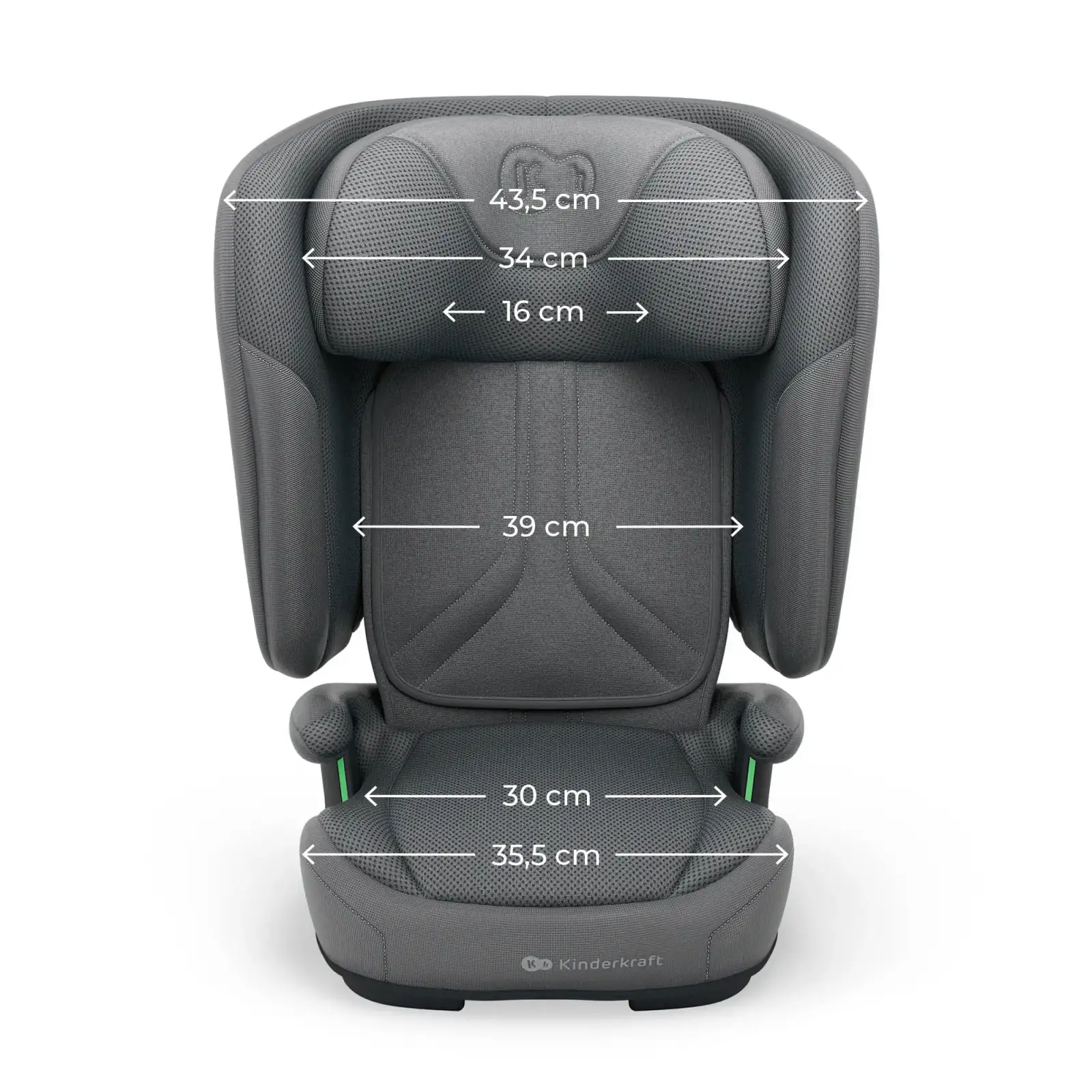 Автокресло Kinderkraft Unity 2 i-Size Grey (KCUNIT02GRY0000)