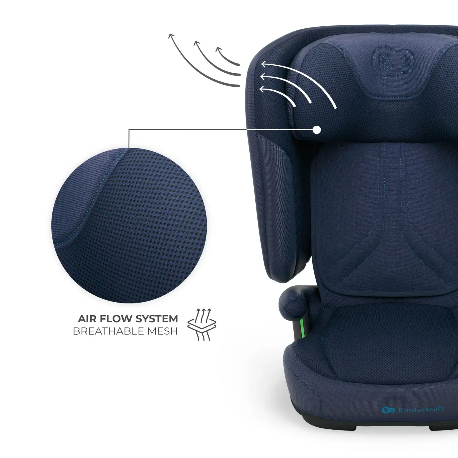 Автокресло Kinderkraft Unity 2 i-Size Navy (KCUNIT02NAV0000)