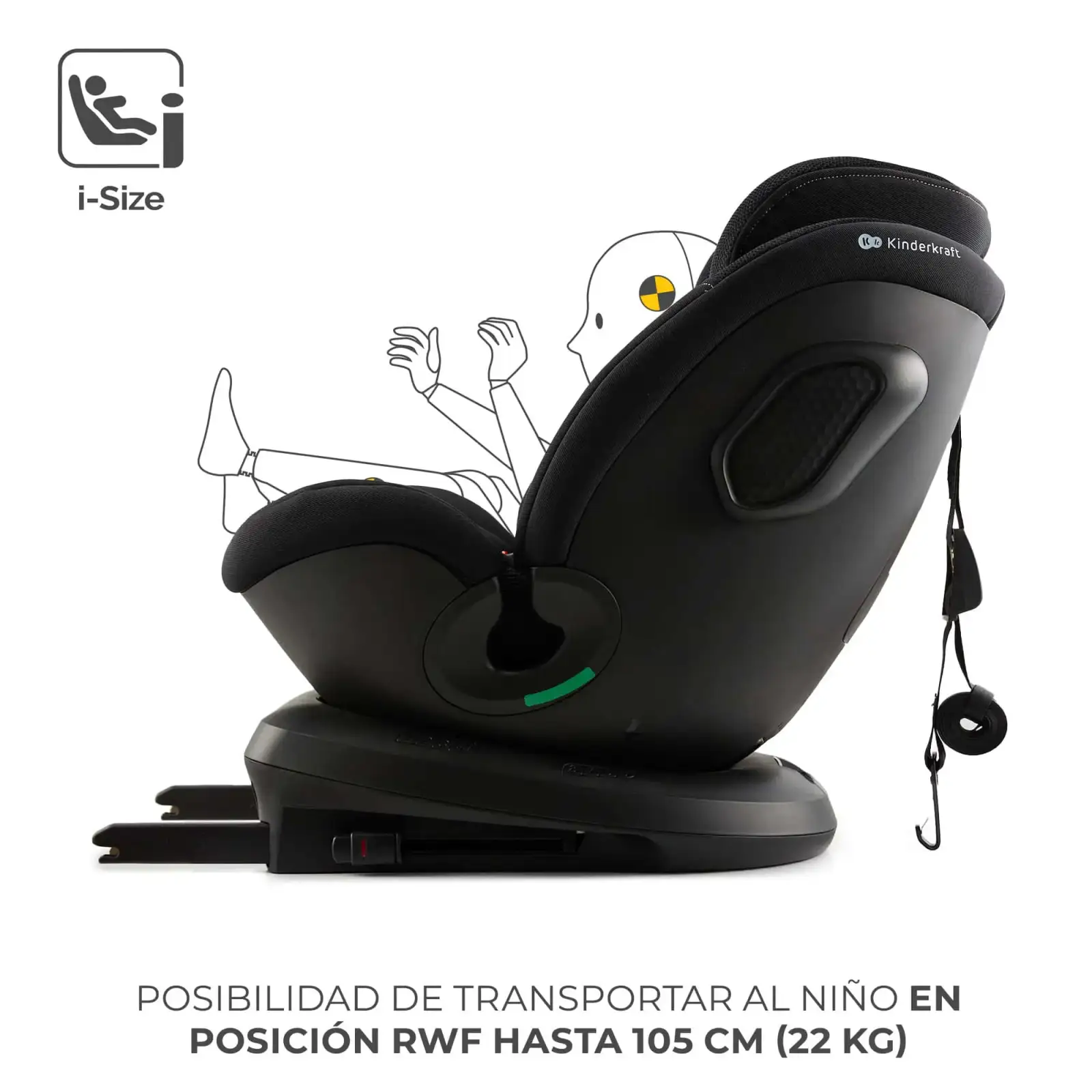 Автокресло Kinderkraft Xpedition 3 i-Size Black (KCXPED03BLK0000)