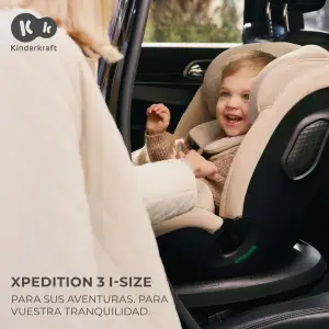 Автокресло Kinderkraft Xpedition 3 i-Size Grey (KCXPED03GRY0000)