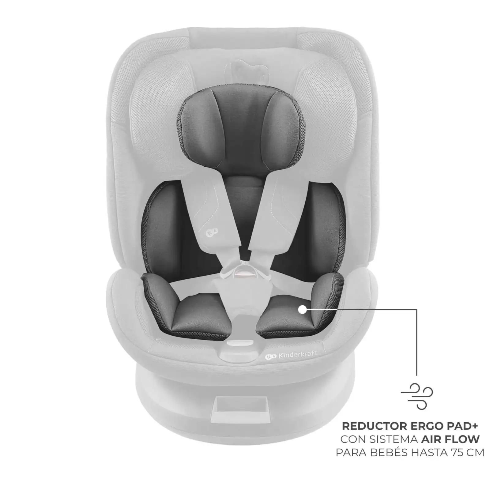 Автокресло Kinderkraft Xpedition 3 i-Size Grey (KCXPED03GRY0000)