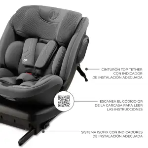 Автокресло Kinderkraft Xpedition 3 i-Size Grey (KCXPED03GRY0000)