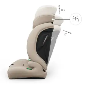 Автокрісло Kinderkraft Comfort Up 2 Plus i-Size Beige (KCCOUP02BEGPL00)