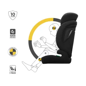 Автокрісло Kinderkraft Comfort Up 2 Plus i-Size Black (KCCOUP02BLKPL00)