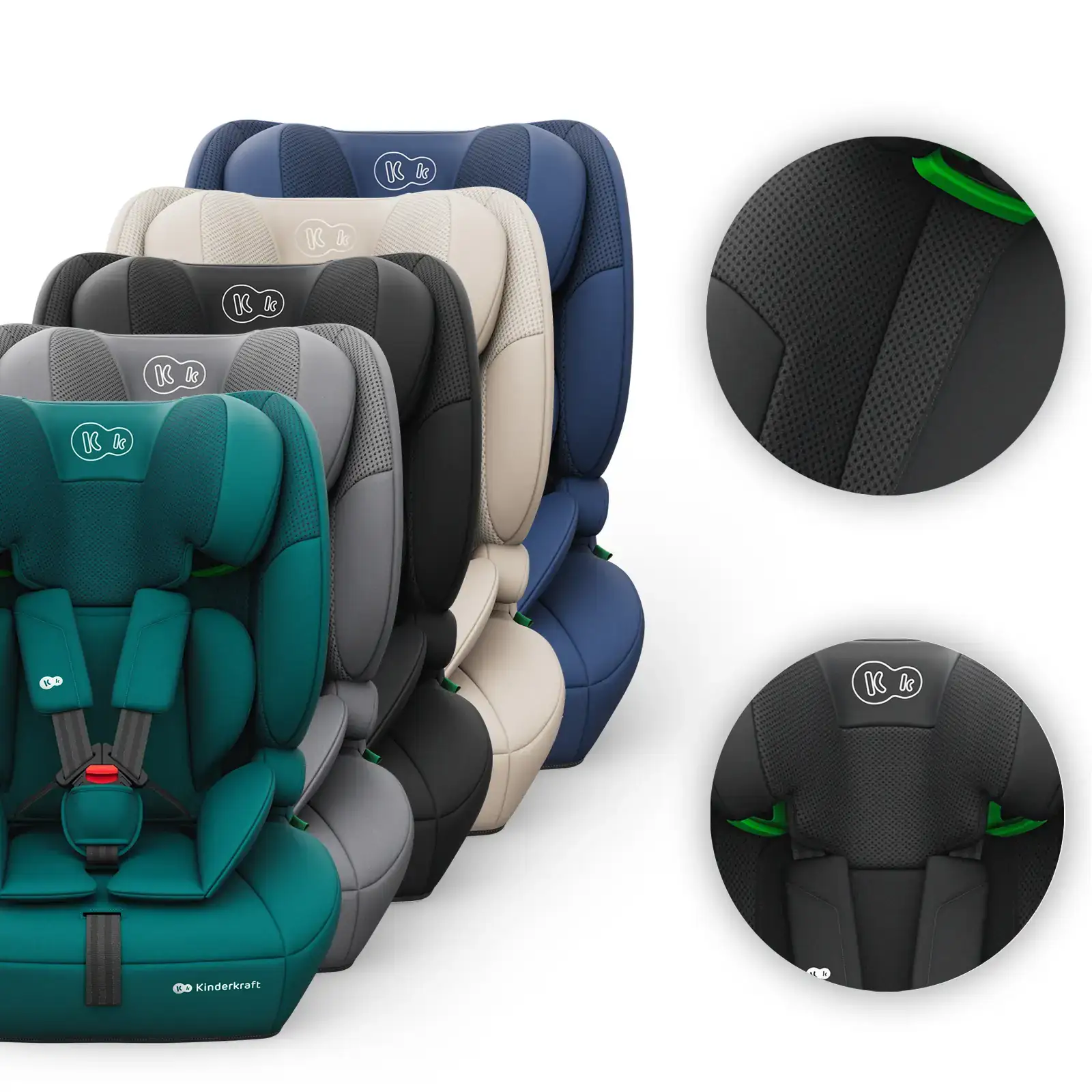 Автокрісло Kinderkraft Comfort Up 2 Plus i-Size Black (KCCOUP02BLKPL00)