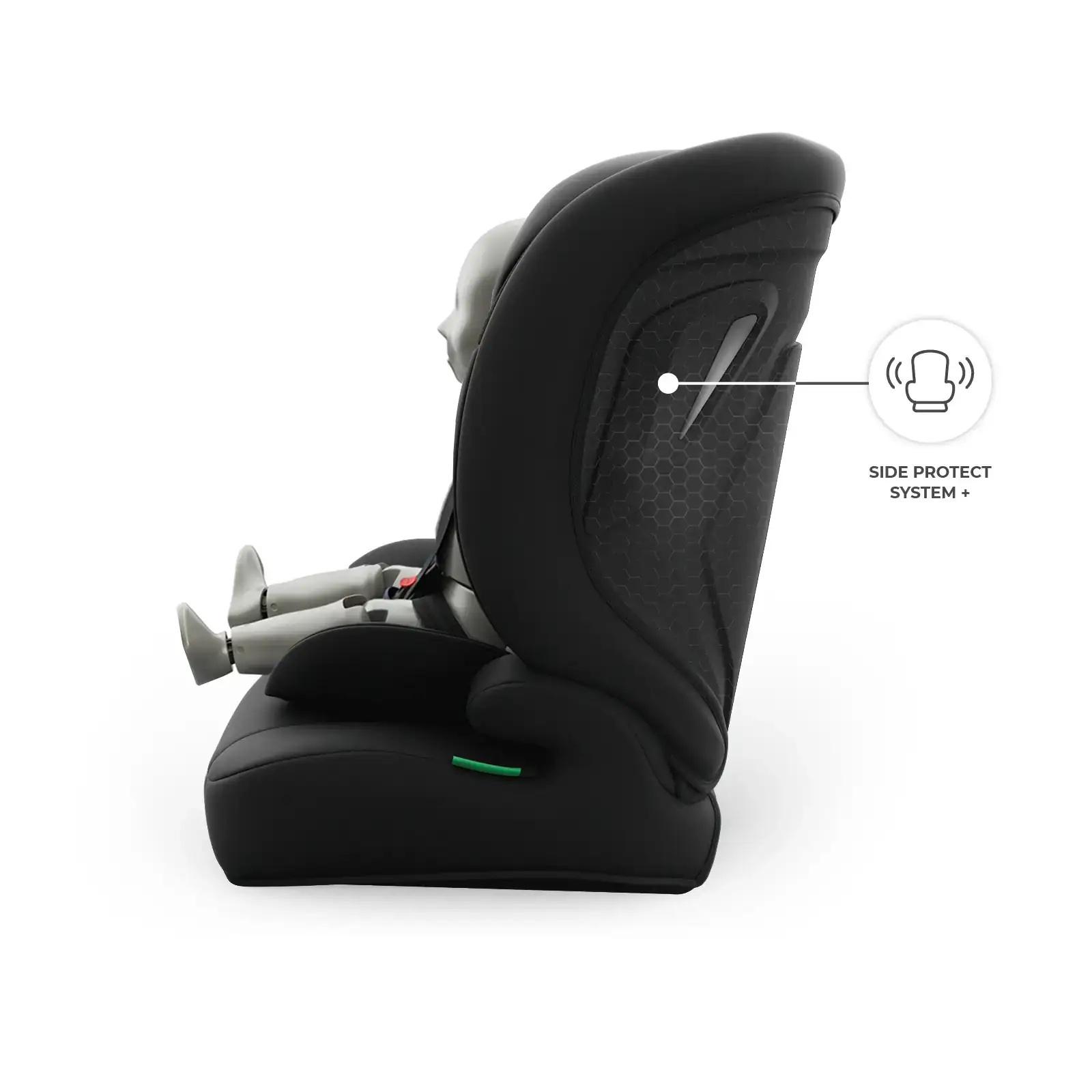 Автокрісло Kinderkraft Comfort Up 2 Plus i-Size Black (KCCOUP02BLKPL00)