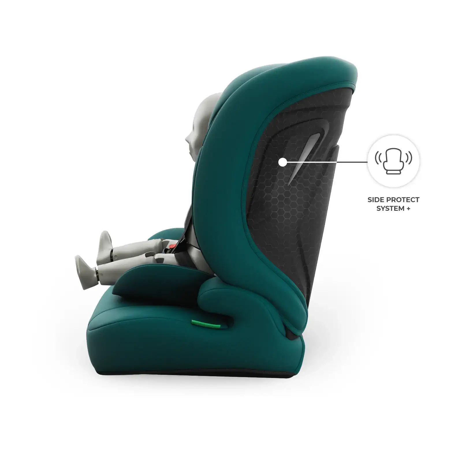 Автокрісло Kinderkraft Comfort Up 2 Plus i-Size Green (KCCOUP02GREPL00)
