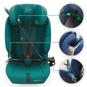 Автокрісло Kinderkraft Comfort Up 2 Plus i-Size Green (KCCOUP02GREPL00)