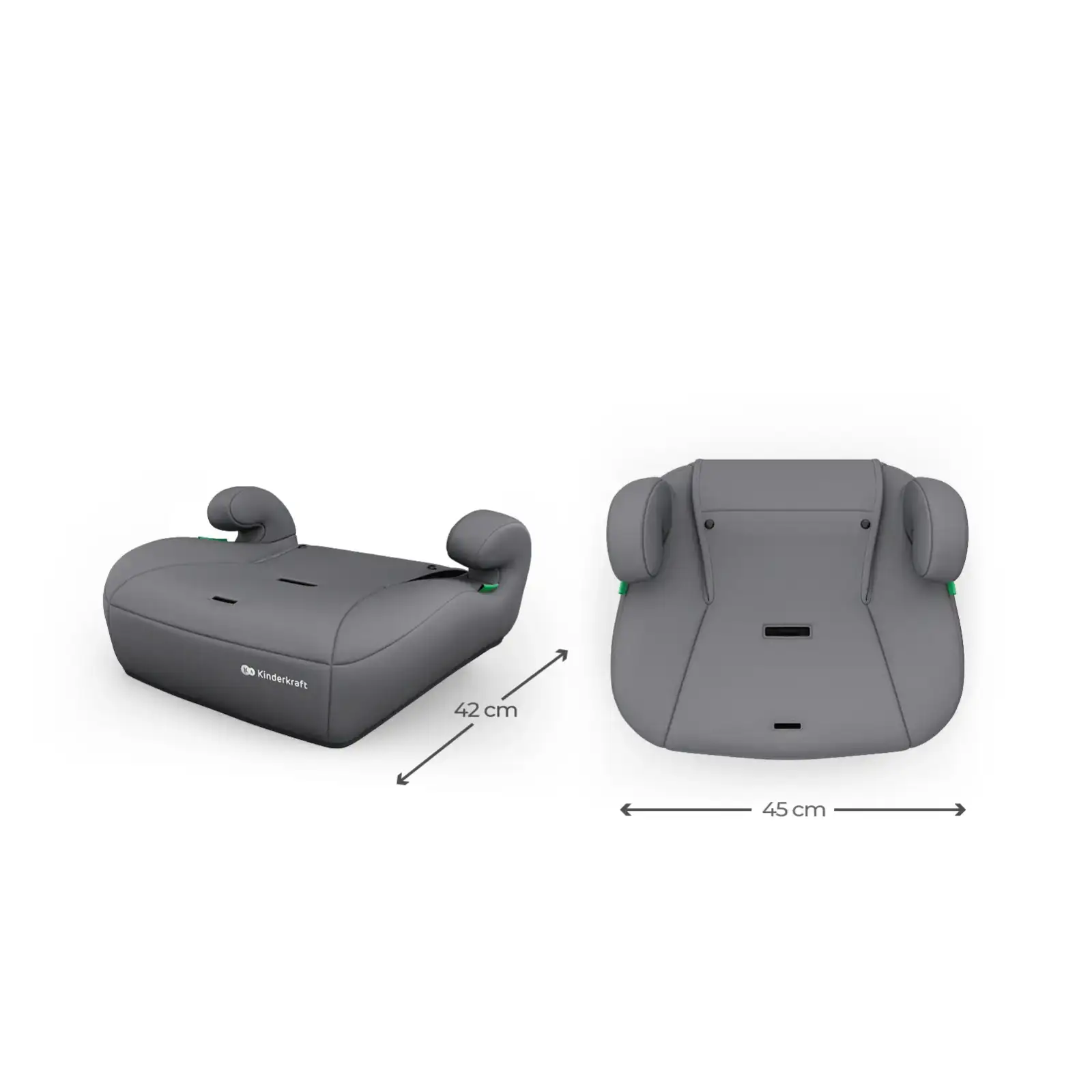 Автокрісло Kinderkraft Comfort Up 2 Plus i-Size Grey (KCCOUP02GRYPL00)