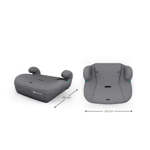 Автокрісло Kinderkraft Comfort Up 2 Plus i-Size Grey (KCCOUP02GRYPL00)