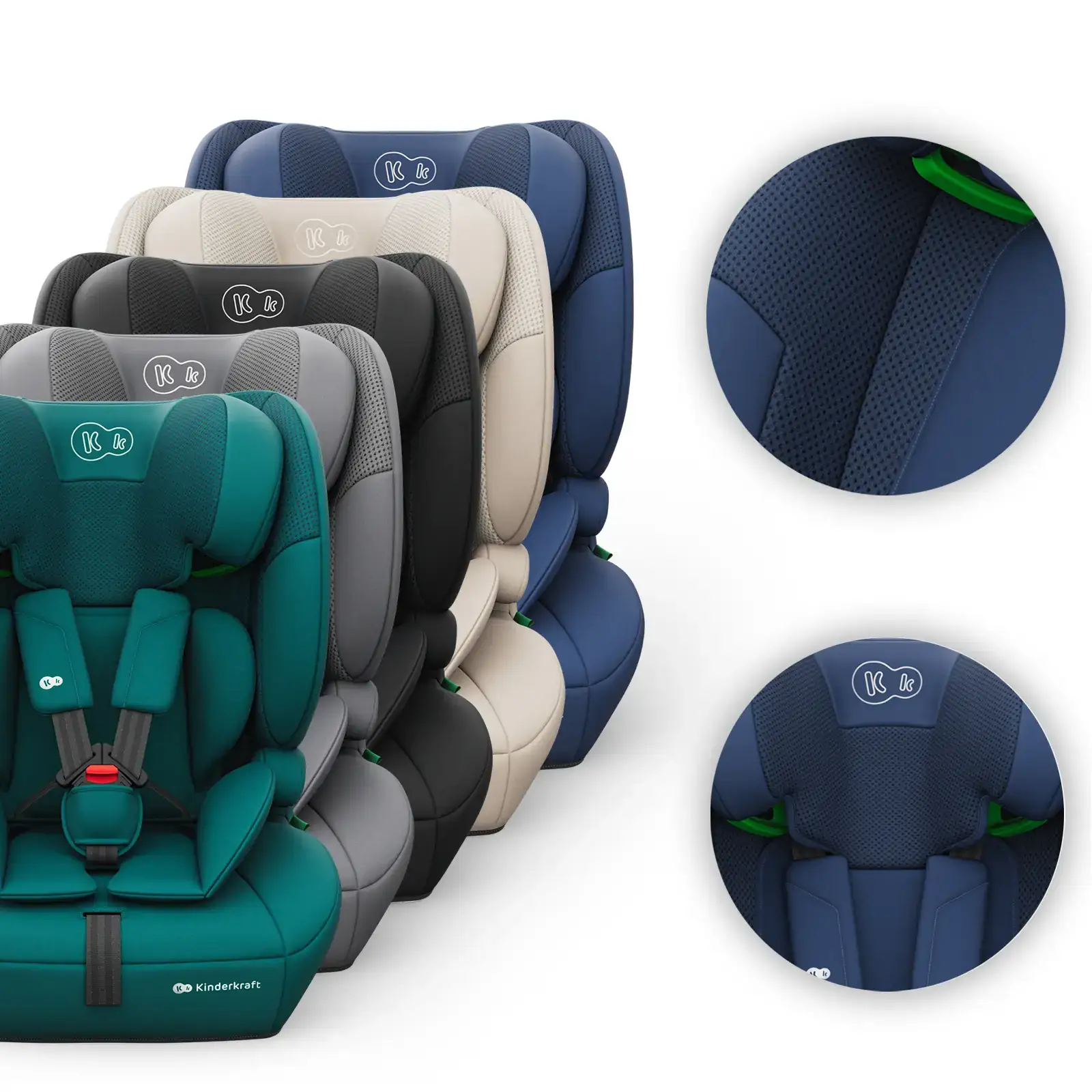 Автокрісло Kinderkraft Comfort Up 2 Plus i-Size Navy (KCCOUP02NAVPL00)