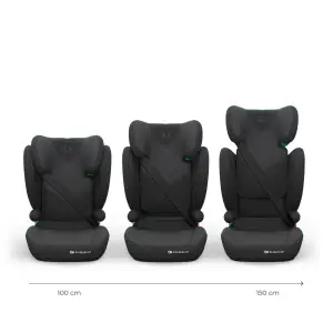Автокресло Kinderkraft Junior Fix 2 Plus i-Size Black (KCJUFI20BLKPL0N)
