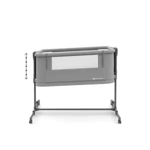 Приставная кроватка-люлька Kinderkraft Nestee Grow 2 Dark Grey (KLNEEGR2DGR0000)