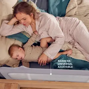 Защитная барьерка для кровати Kinderkraft Guard and Dream Black (KAGUDR00BLK0000)