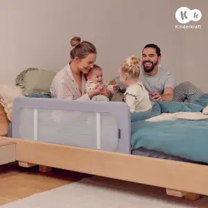 Защитная барьерка для кровати Kinderkraft Guard and Dream Black (KAGUDR00BLK0000)