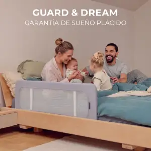 Защитная барьерка для кровати Kinderkraft Guard and Dream Black (KAGUDR00BLK0000)