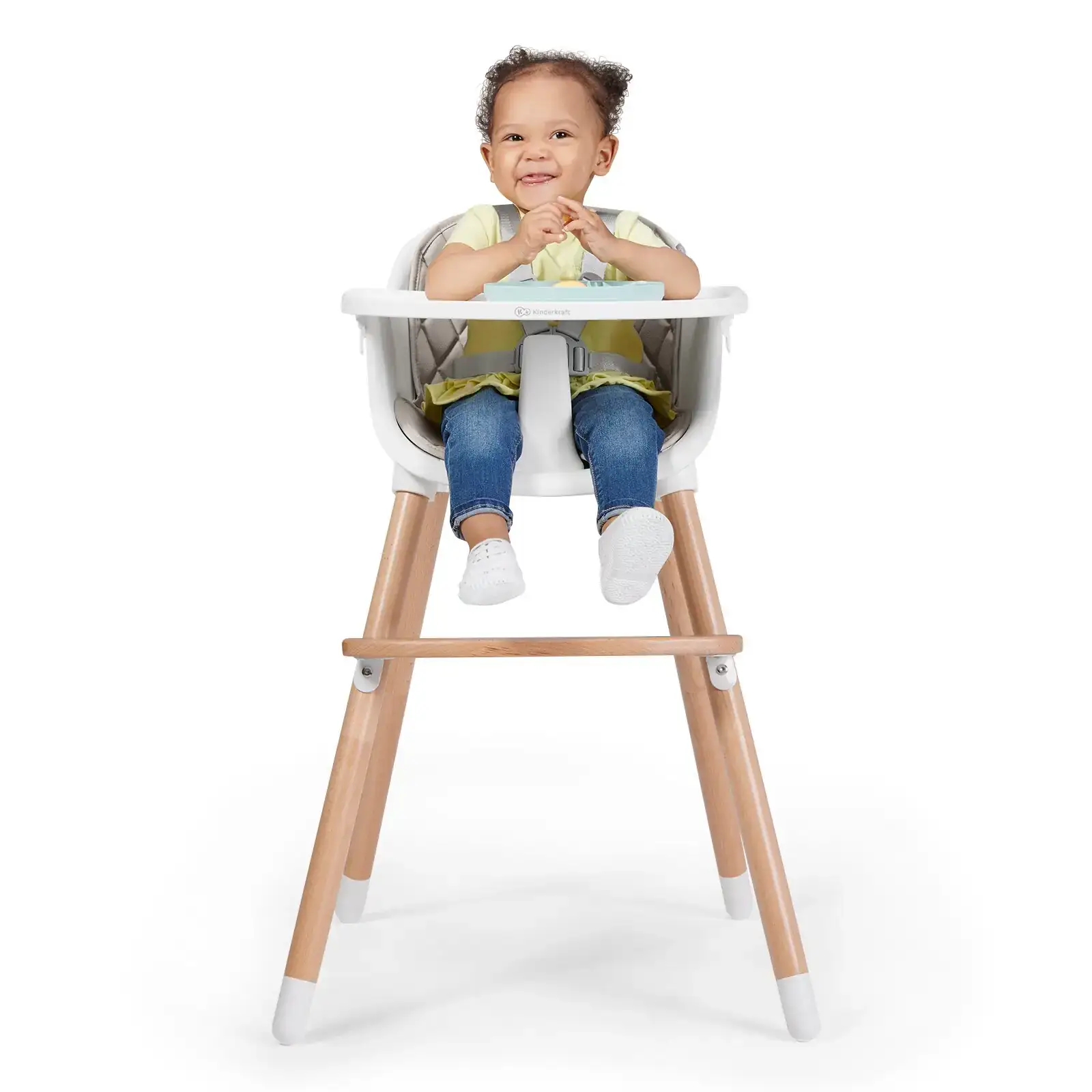 Стільчик для годування Kinderkraft Sienna Gray (KKKSIENGRY0000)