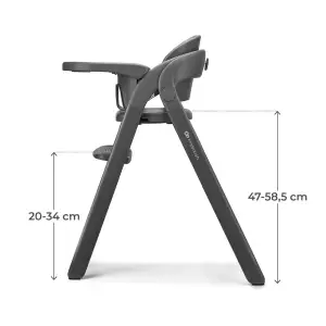 Стільчик для годування Kinderkraft Tino Grey (KHTINO00GRY0000)