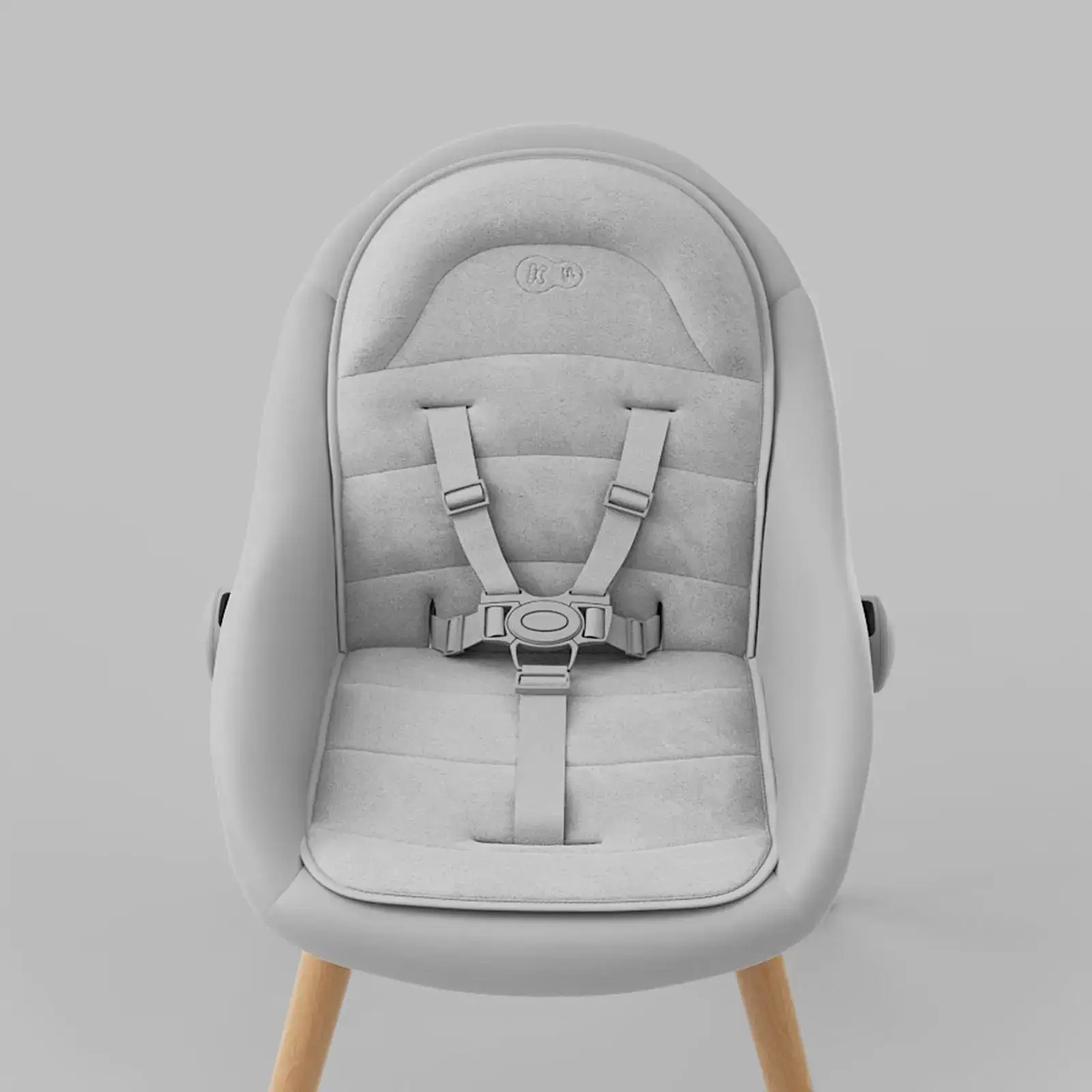 Стульчик для кормления 2 в 1 Kinderkraft Fini Up Grey (KHFINIUPGRY0000)