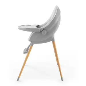 Стульчик для кормления 2 в 1 Kinderkraft Fini Up Grey (KHFINIUPGRY0000)