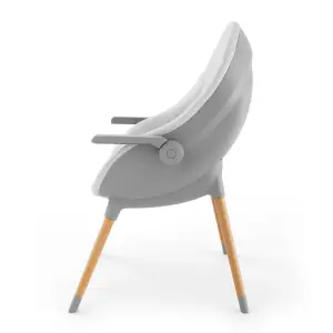 Стульчик для кормления 2 в 1 Kinderkraft Fini Up Grey (KHFINIUPGRY0000)