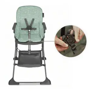Стульчик для кормления Kinderkraft Foldee Bushy Green (KHFOLD00GRE000N)