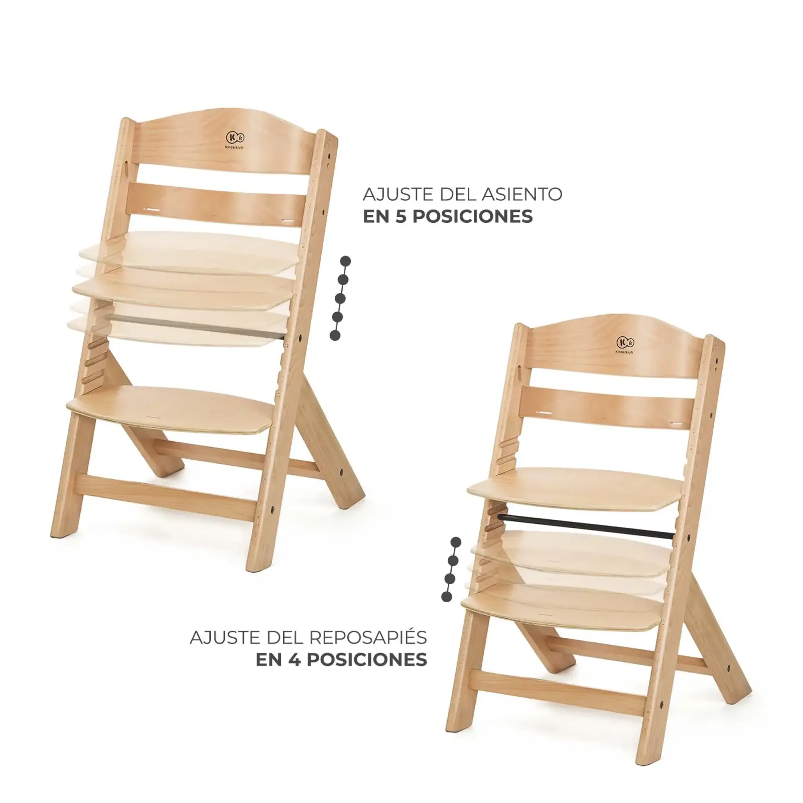 Стільчик для годування Kinderkraft Enock Brown (KKKENOCBRWF0000)