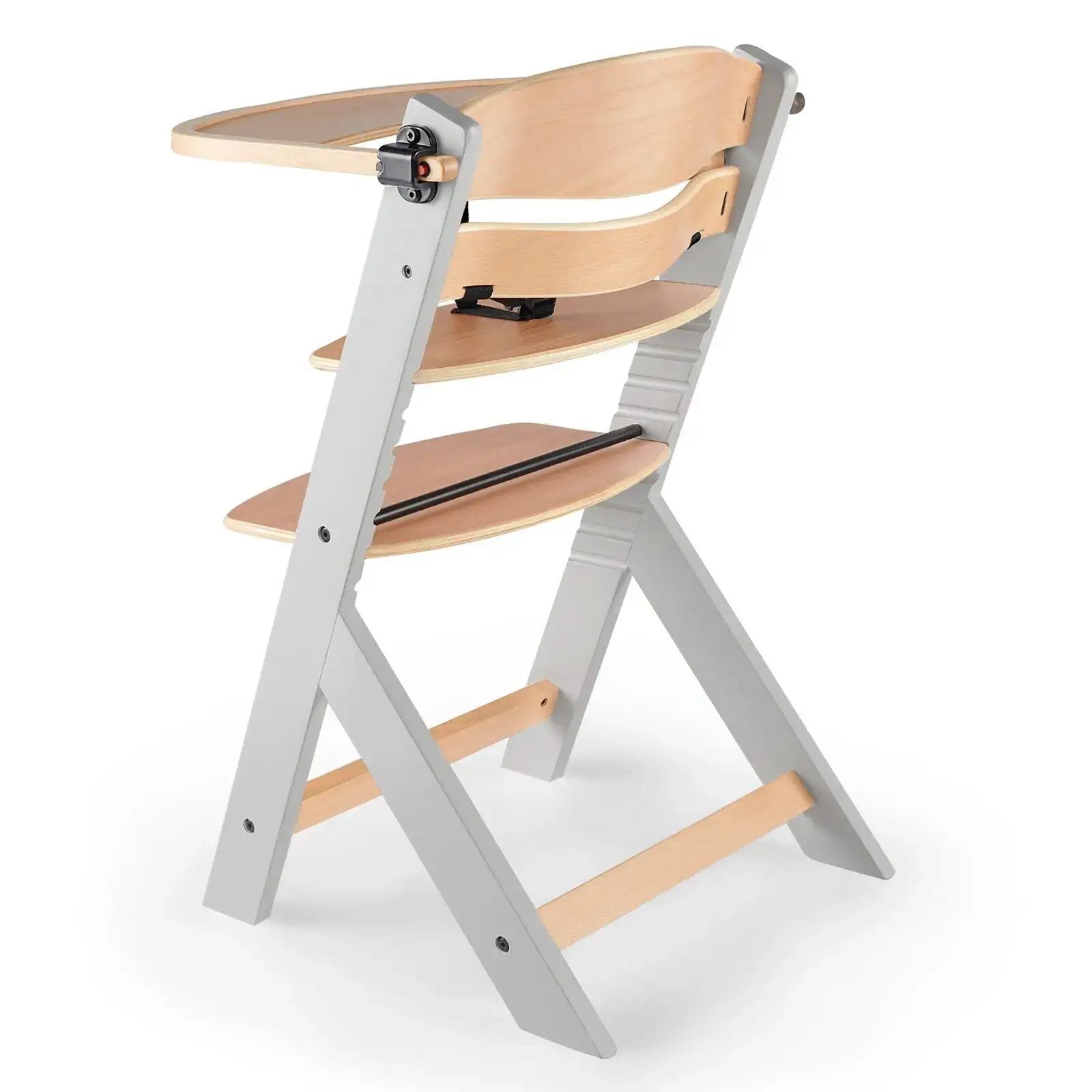 Стільчик для годування Kinderkraft Enock Gray Wood (KKKENOCGRY0000)