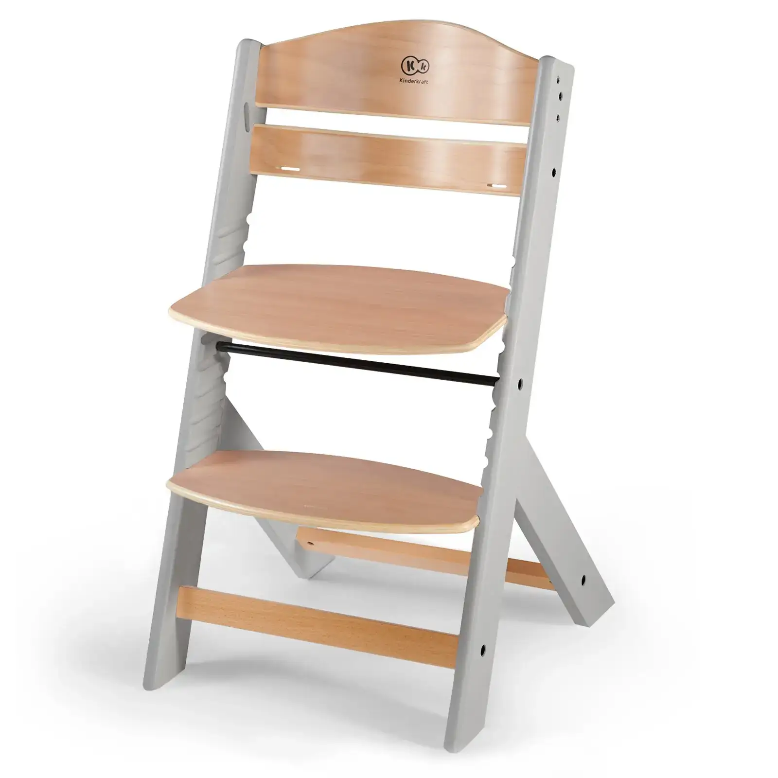 Стільчик для годування Kinderkraft Enock Gray Wood (KKKENOCGRY0000)