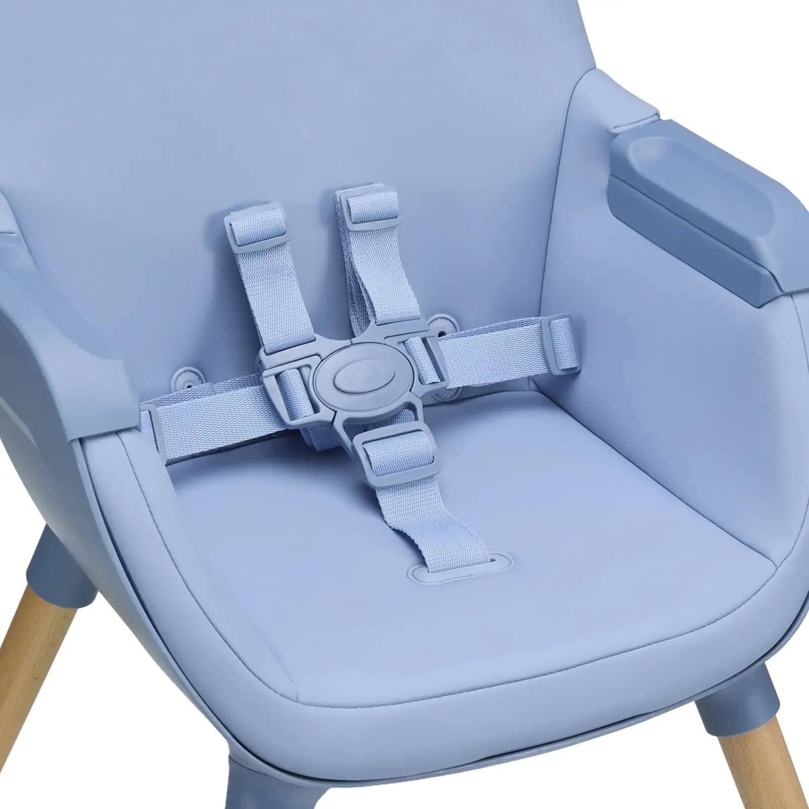 Стульчик для кормления 2 в 1 Kinderkraft Fini 2 Grey (KHFINI02GRY0000)