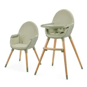 Стульчик для кормления 2 в 1 Kinderkraft Fini 2 Green (KHFINI02GRE0000)