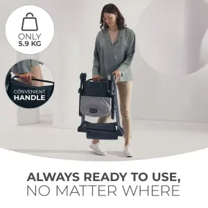 Стульчик для кормления Kinderkraft Foldee Pink (KHFOLD00PNK0000)