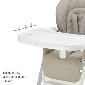 Стільчик для годування Kinderkraft Tulo Beige (KHTULO00BEG0000)