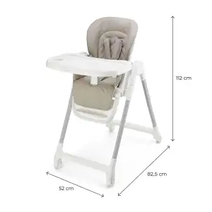 Стільчик для годування Kinderkraft Tulo Beige (KHTULO00BEG0000)