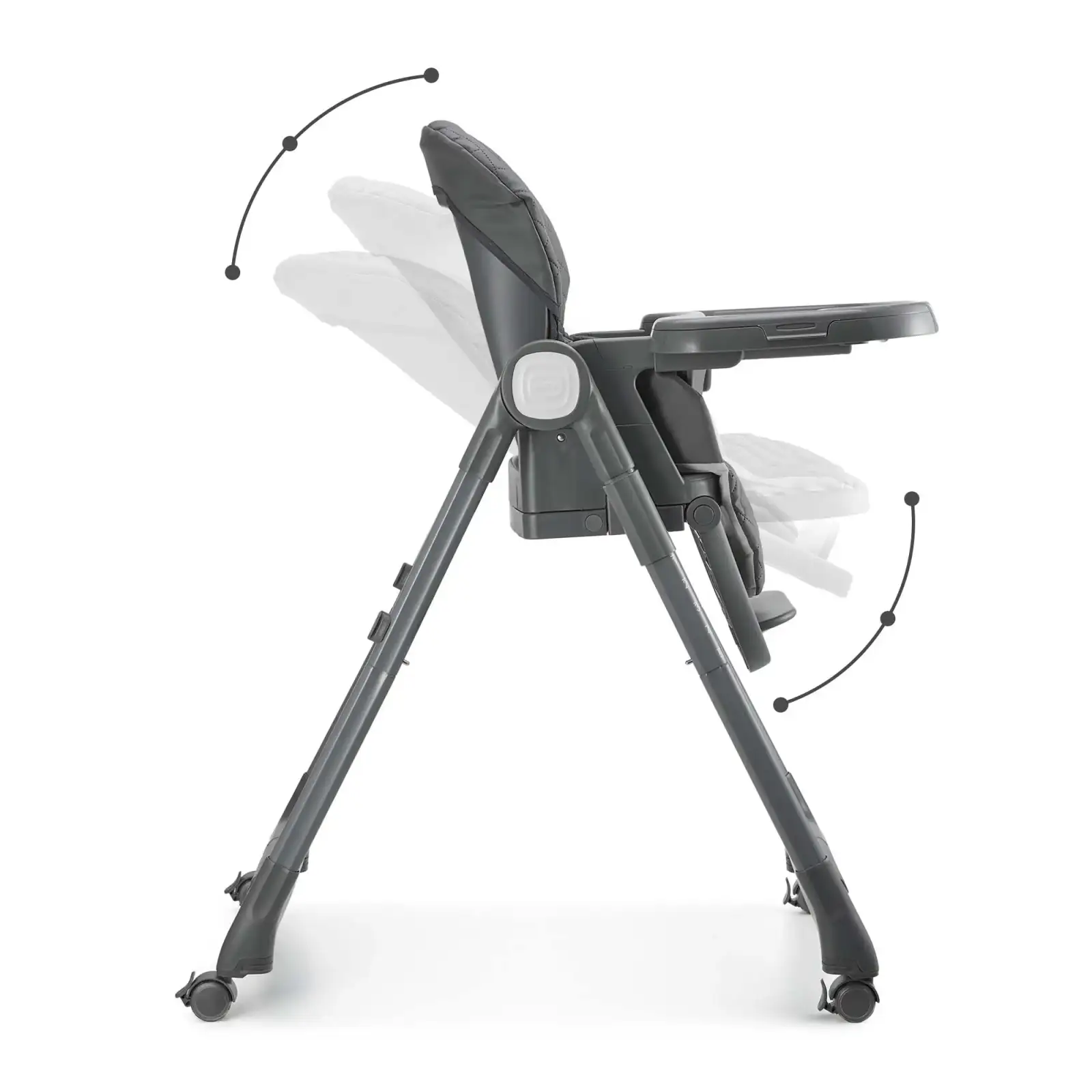Стульчик для кормления Kinderkraft Tulo Grey (KHTULO00GRY0000)