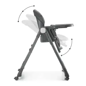 Стульчик для кормления Kinderkraft Tulo Grey (KHTULO00GRY0000)