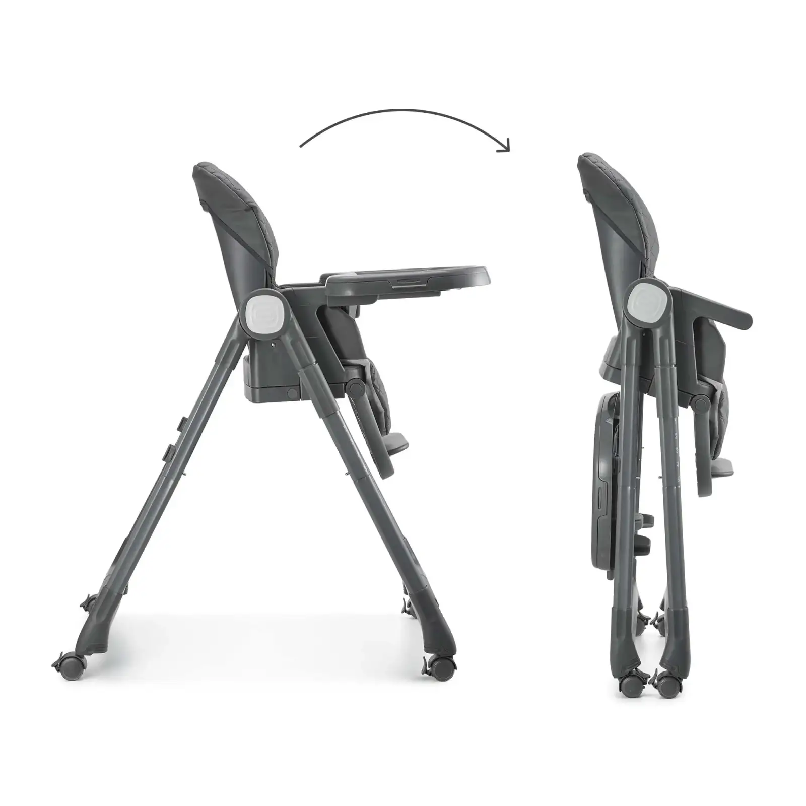 Стульчик для кормления Kinderkraft Tulo Grey (KHTULO00GRY0000)