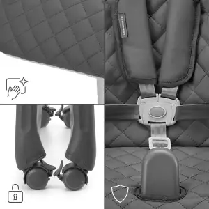 Стульчик для кормления Kinderkraft Tulo Grey (KHTULO00GRY0000)