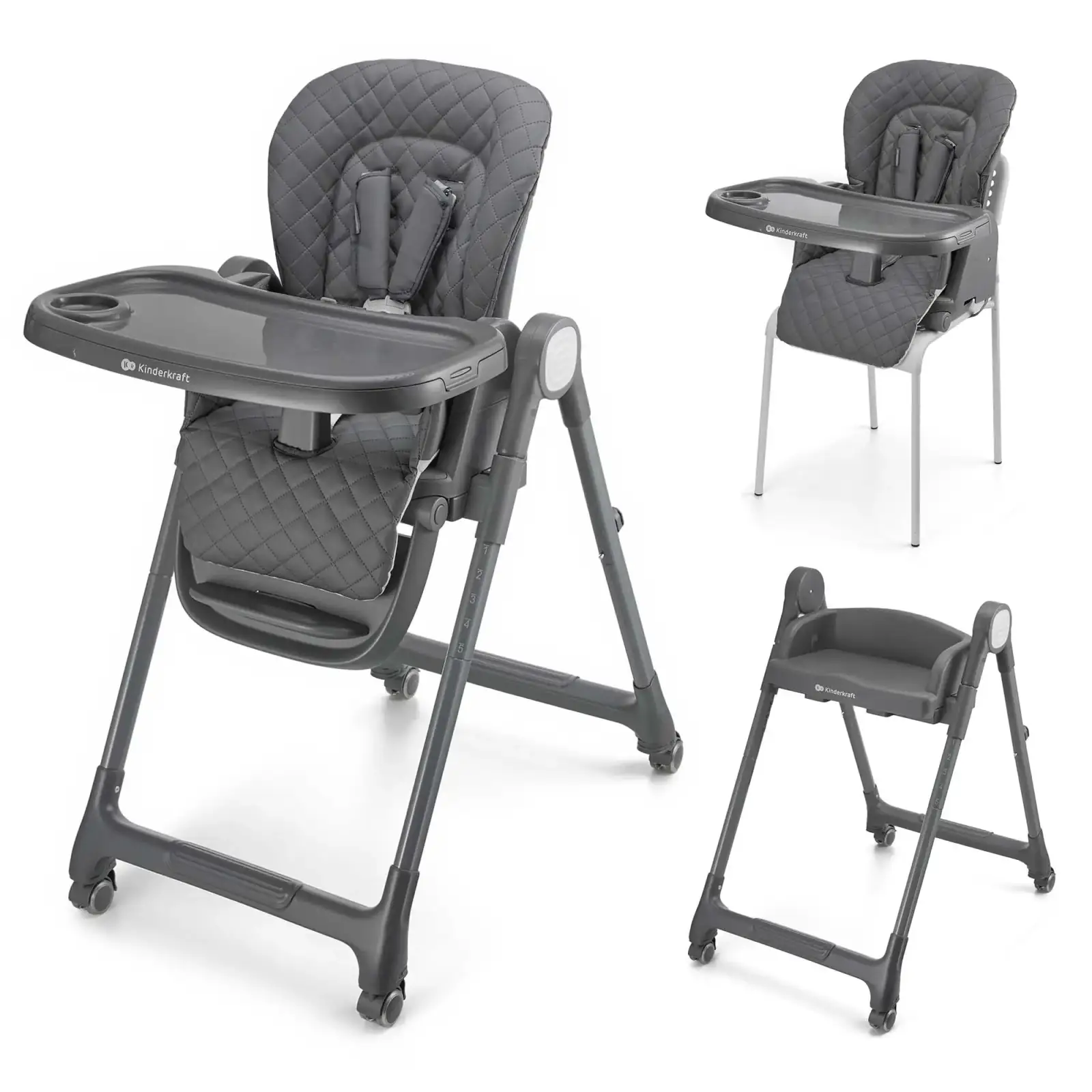 Стільчик для годування Kinderkraft Tulo Beige (KHTULO00BEG0000)