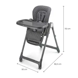 Стульчик для кормления Kinderkraft Tulo Grey (KHTULO00GRY0000)