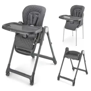 Стульчик для кормления Kinderkraft Tulo Grey (KHTULO00GRY0000)