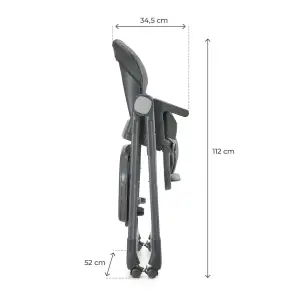 Стульчик для кормления Kinderkraft Tulo Grey (KHTULO00GRY0000)